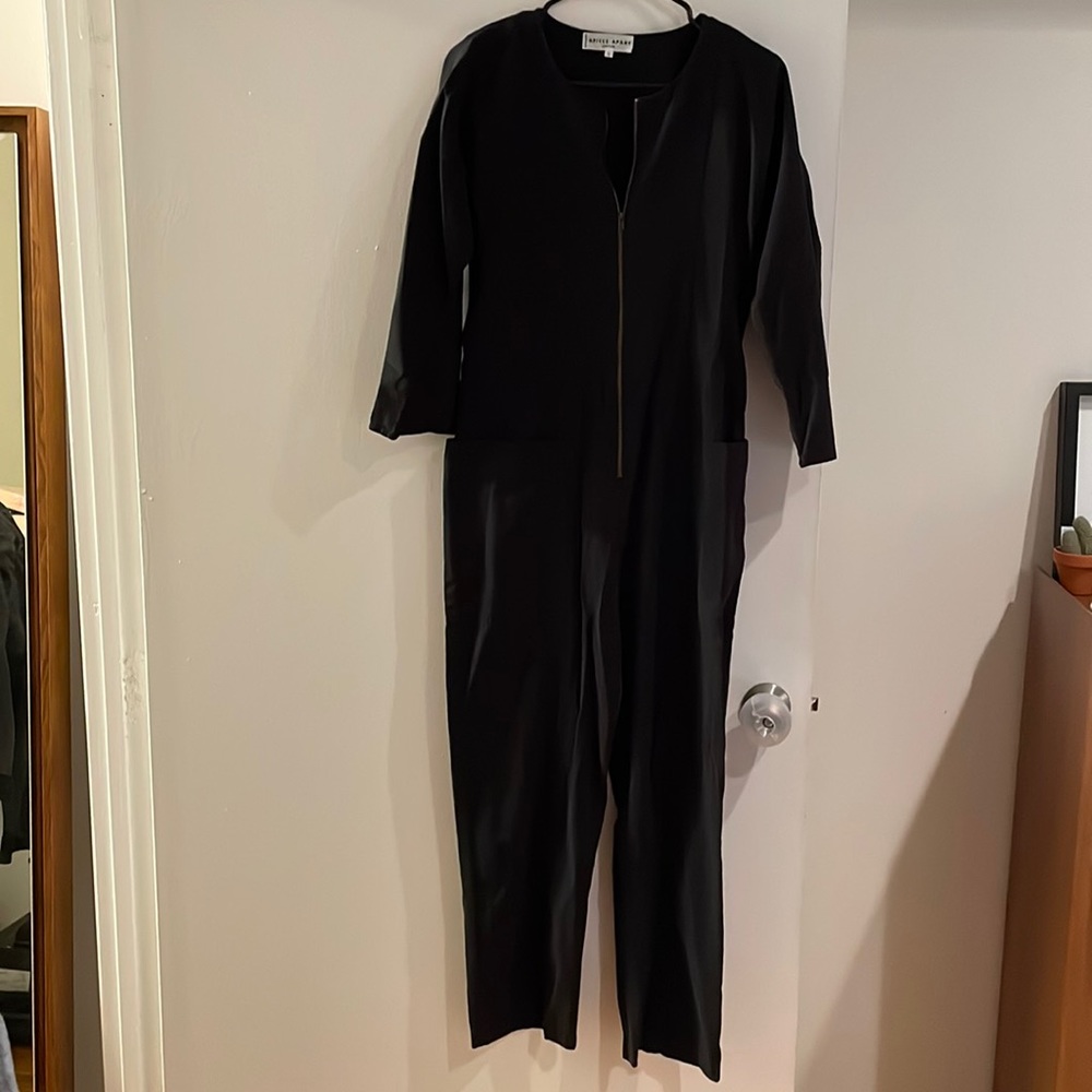 Apiece Apart long sleeve jumpsuit - black